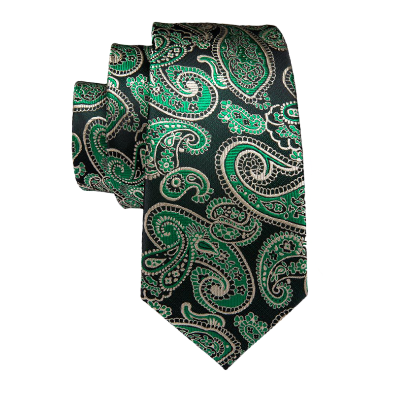 Robert Dotted Paisley Necktie main image 1