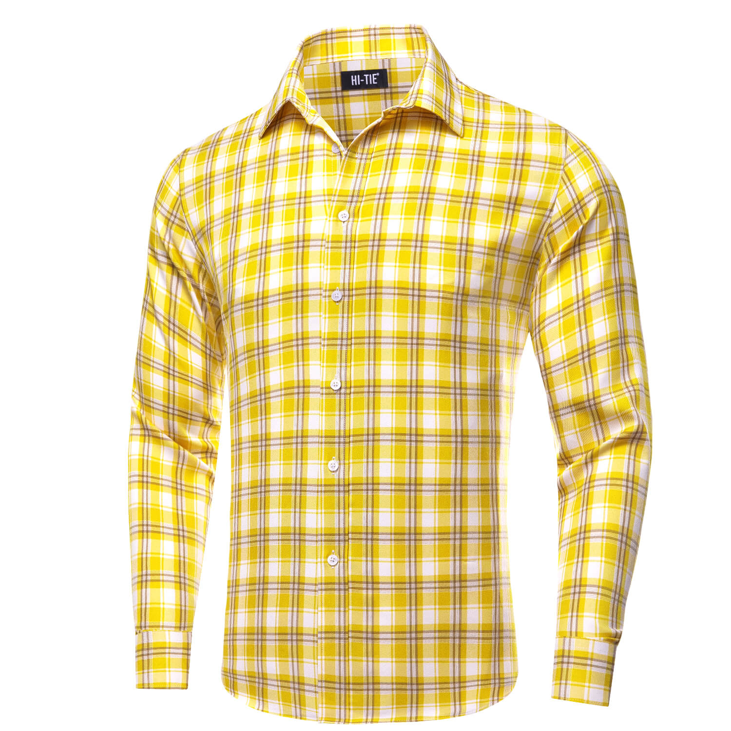 yellow shirts yellow plaid shirt