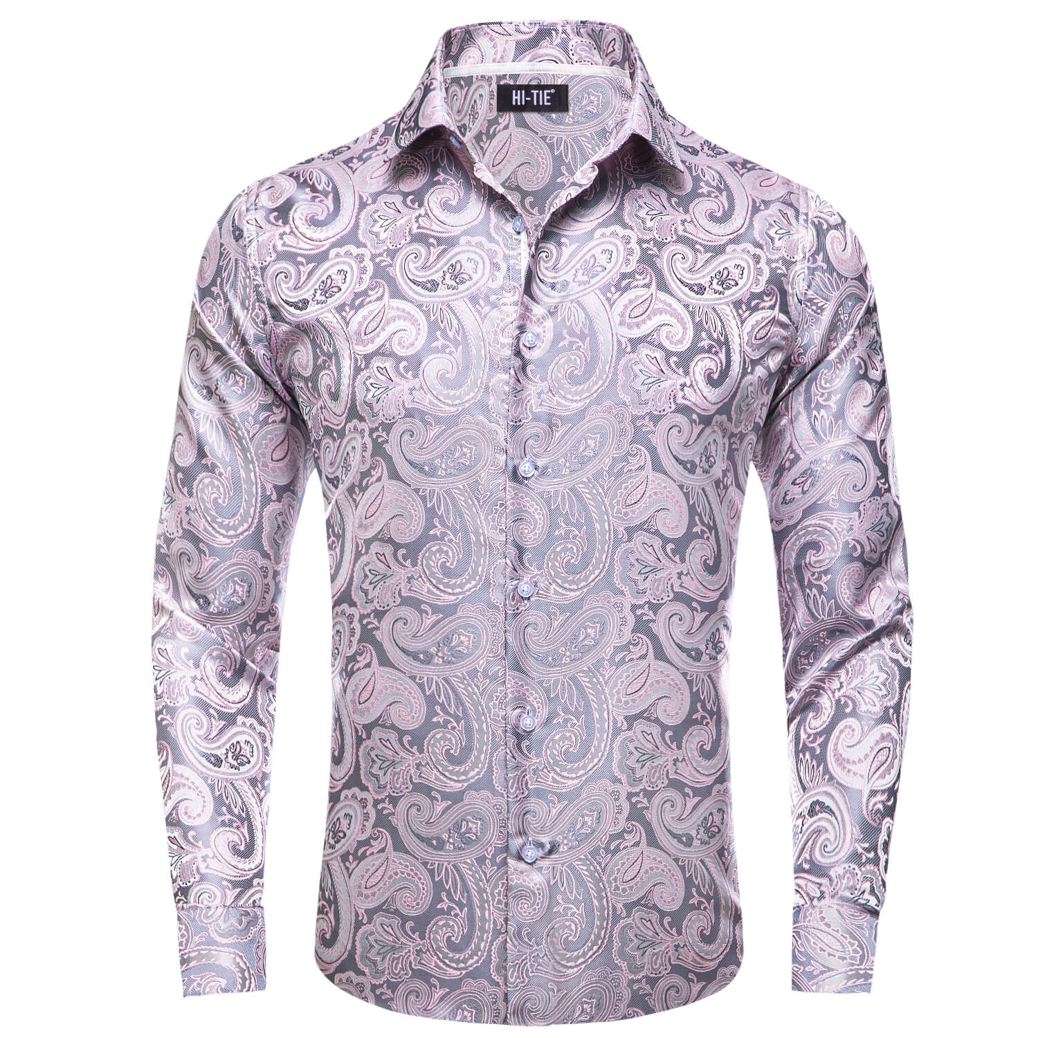 Silk Tie Button Down