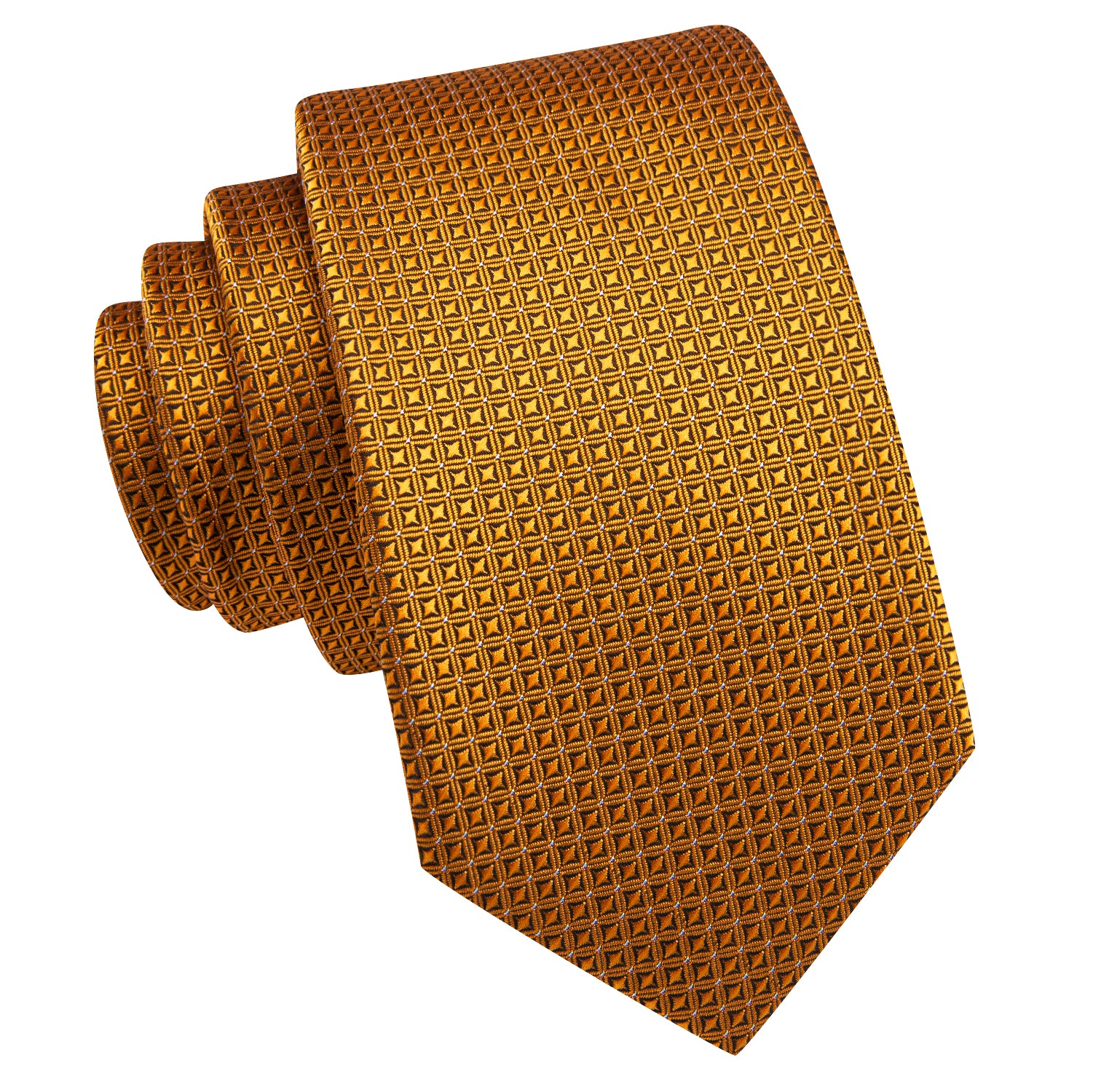 Gold Novelty Children's Tie Pocket Square