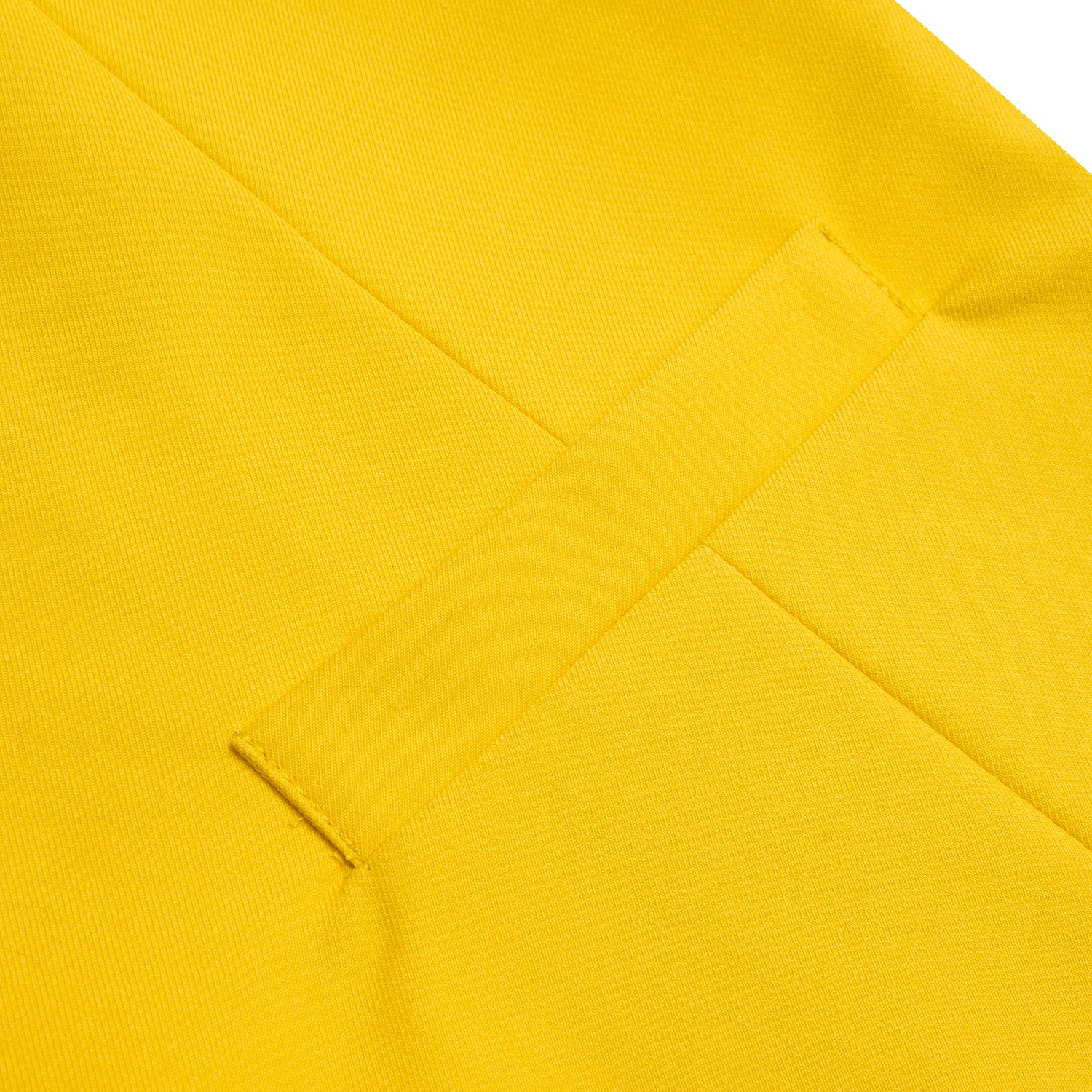 Light Yellow Solid Silk Style Men's Single Vest