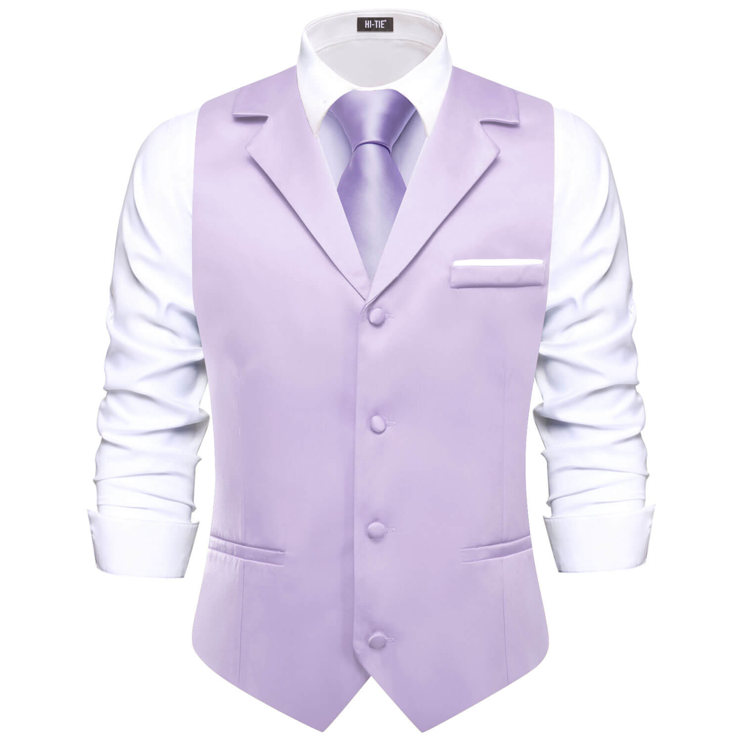 light purple vest
