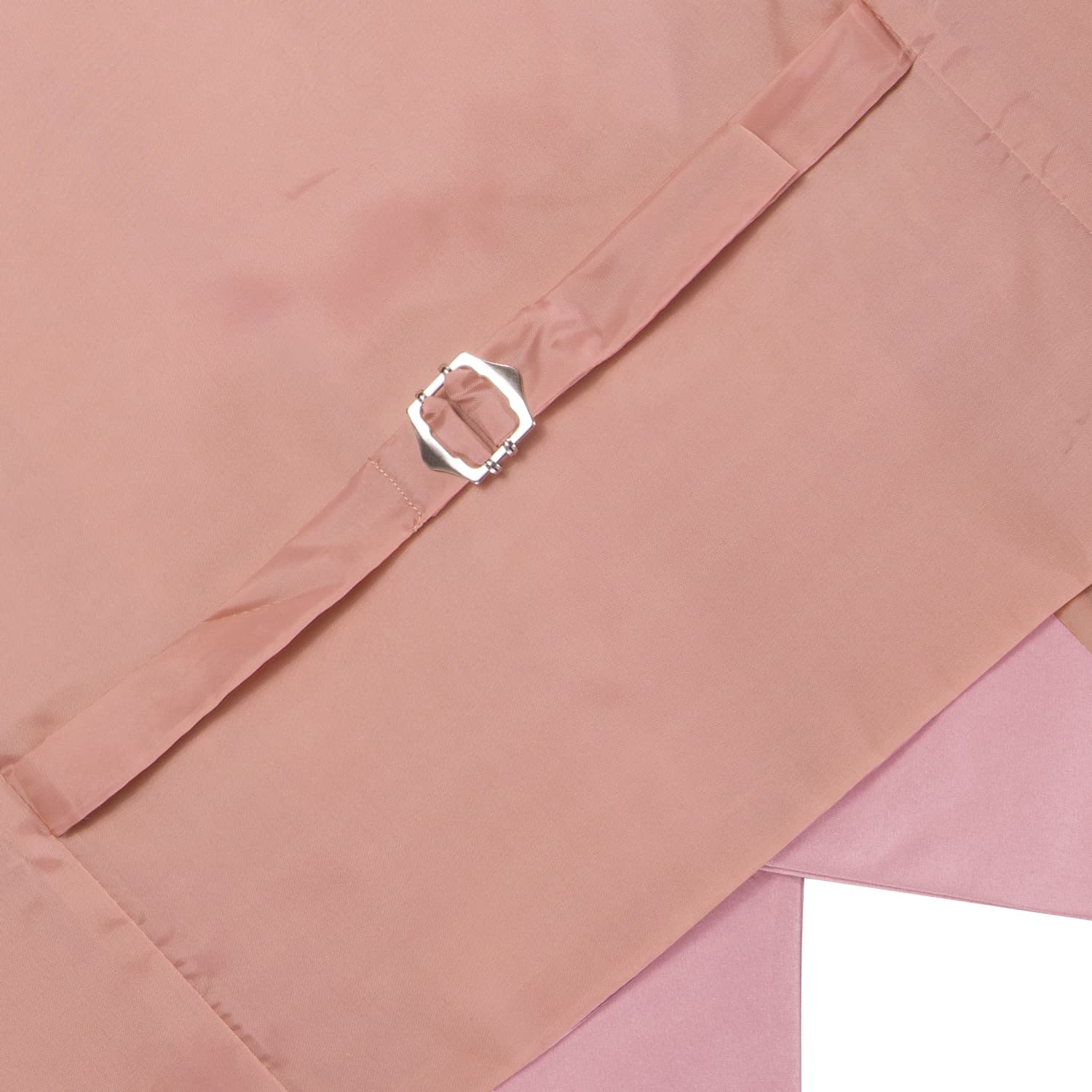 Hi-Tie Lighgt Pink Waistcoat Solid Notch lapels Men's Vest