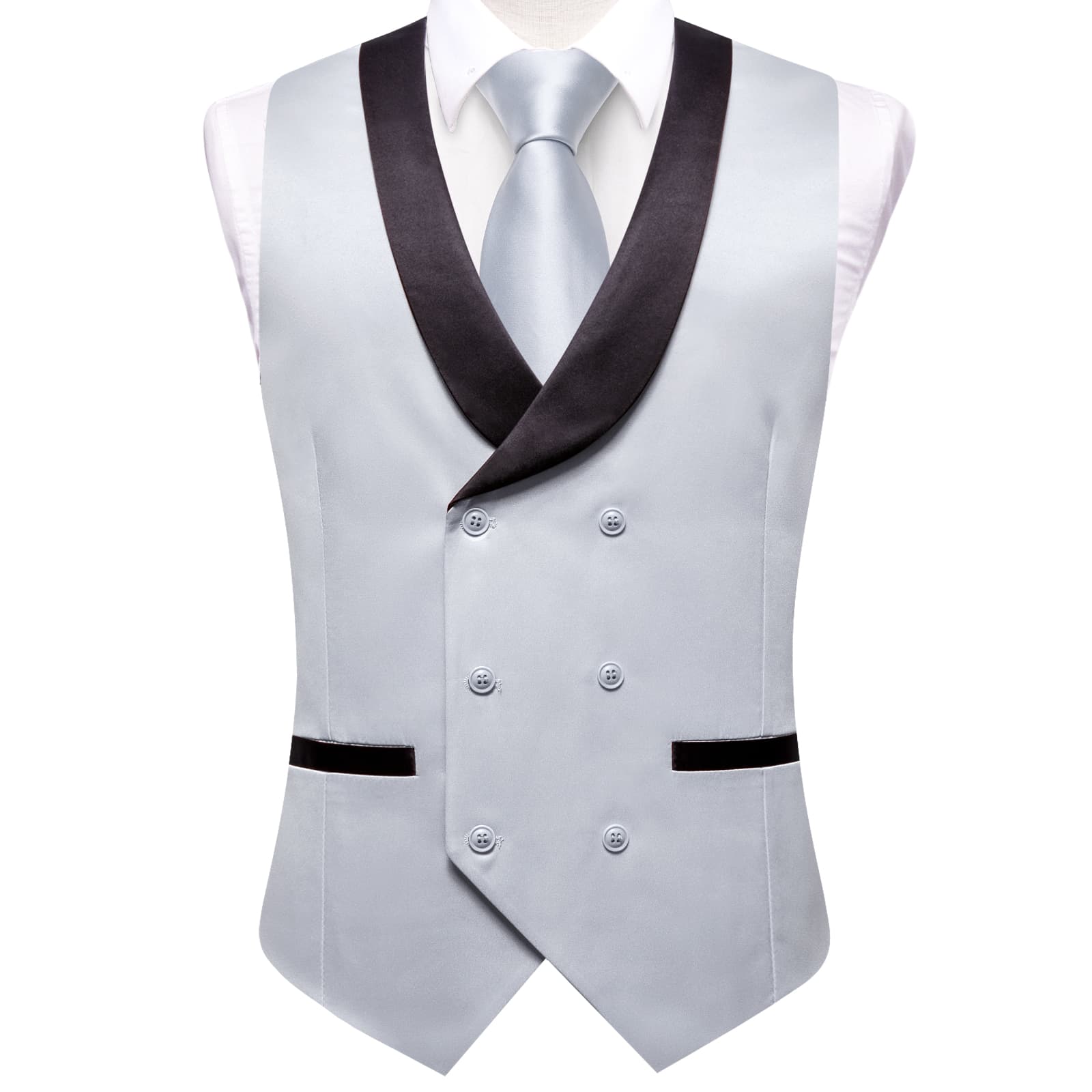 Vest For Men with Shawl Lapel -Purple,Waistcote main image 0