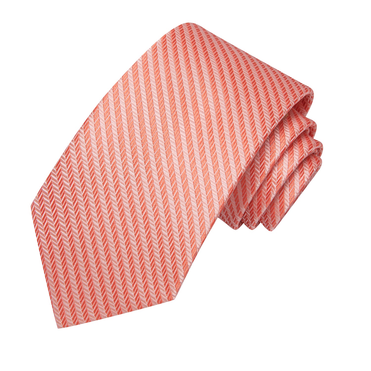red orange tie