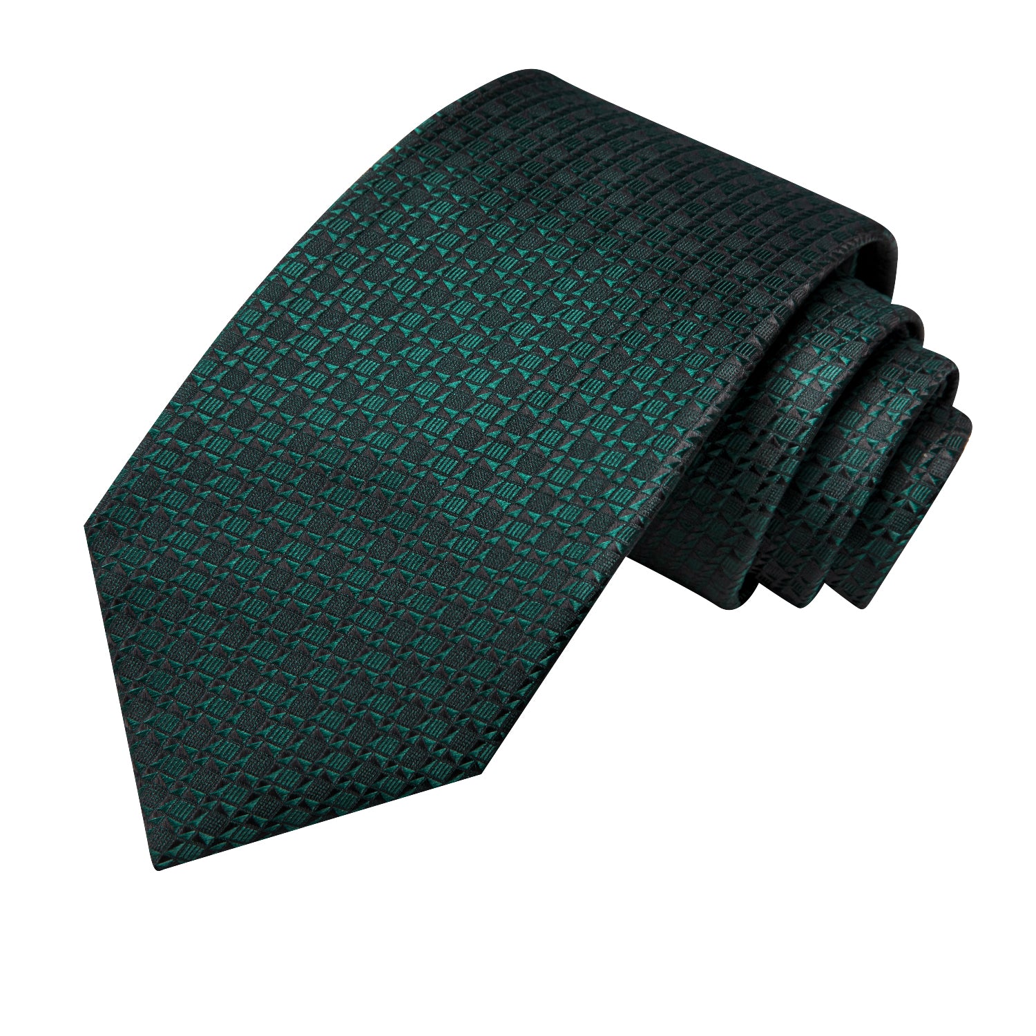 green ties for wedding