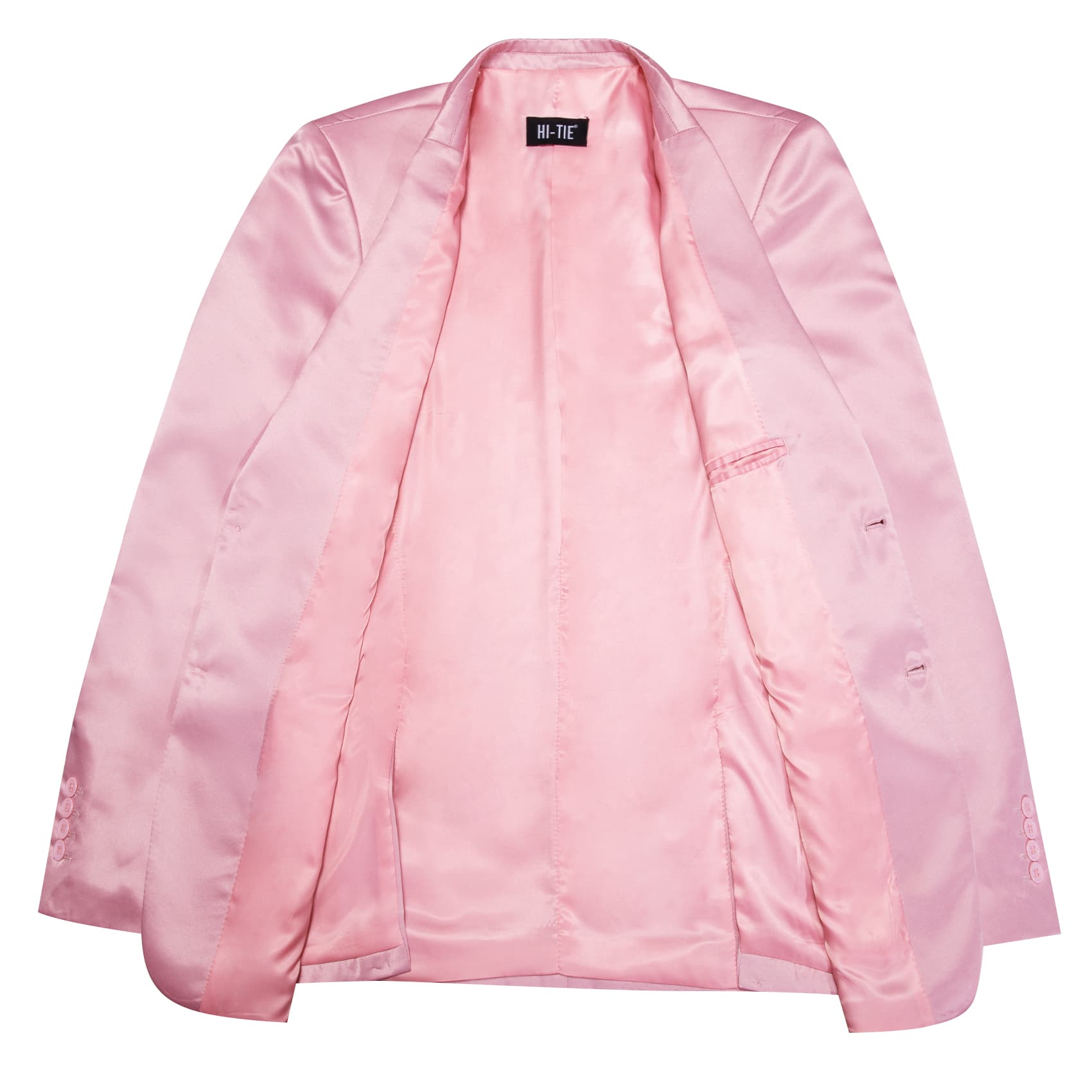 Blazer Pink Men's Wedding Business Solid Top Men Suit