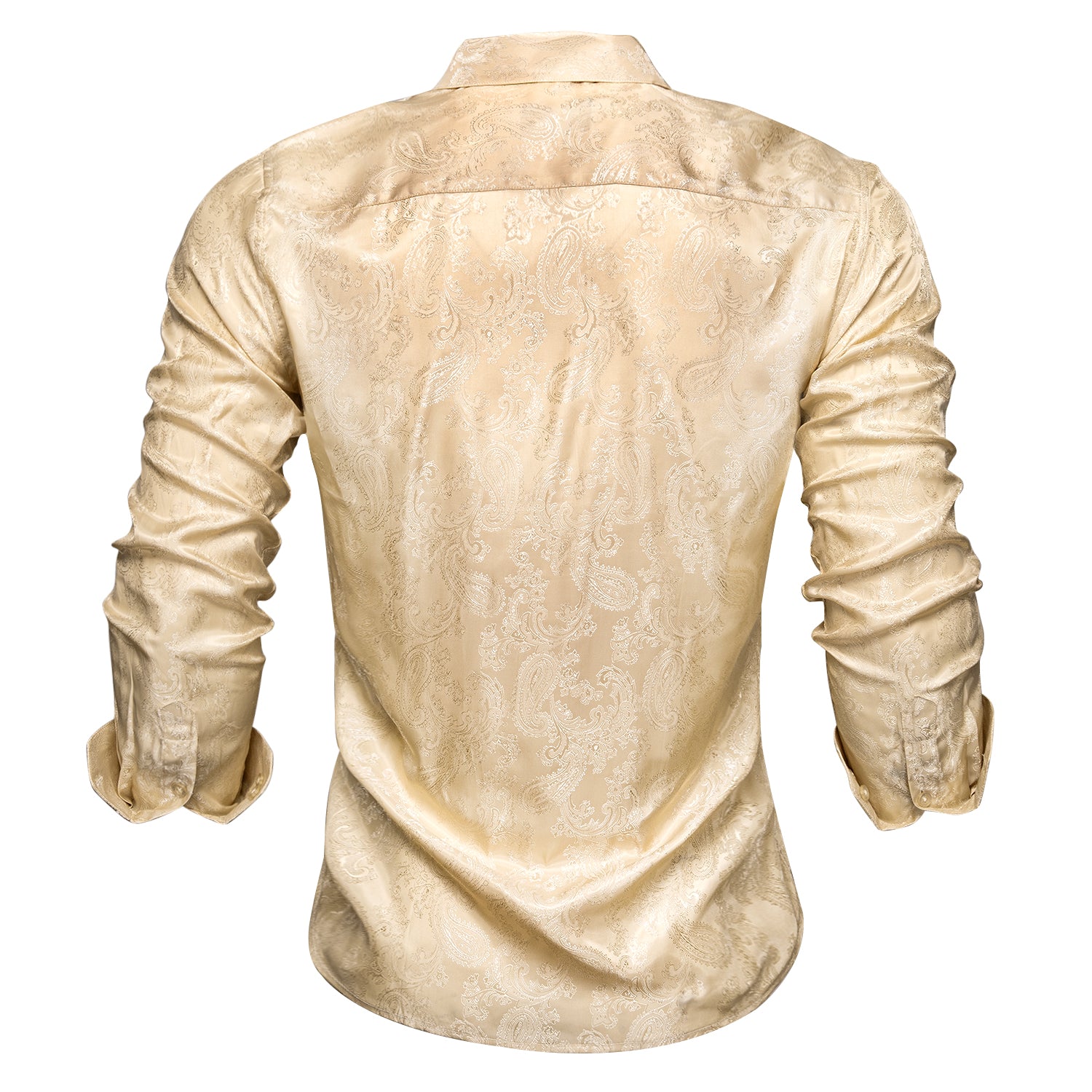 tie online light yellow shirt men