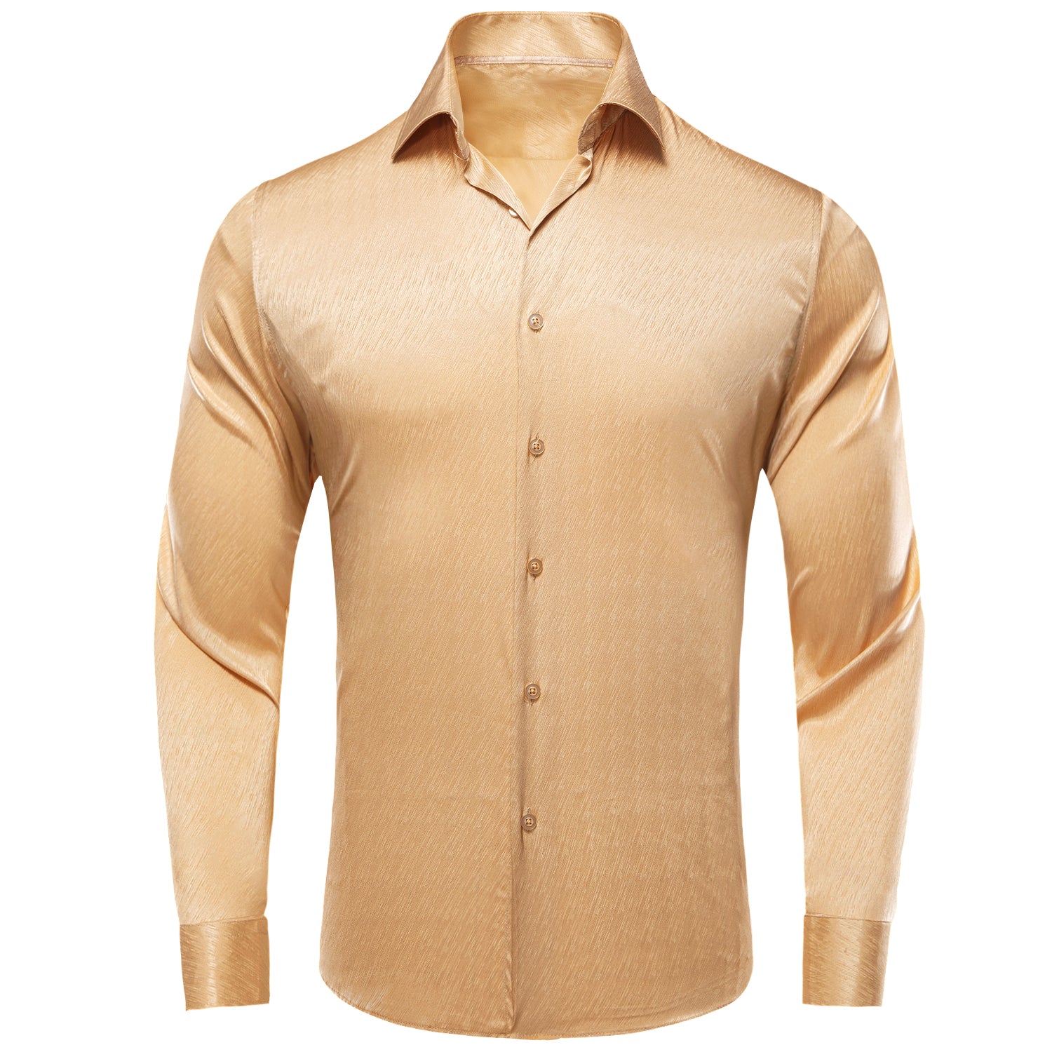 Mens Fashion Dress Shirts And Ties Beige Colorful Men'S Dress Shirt main image 0