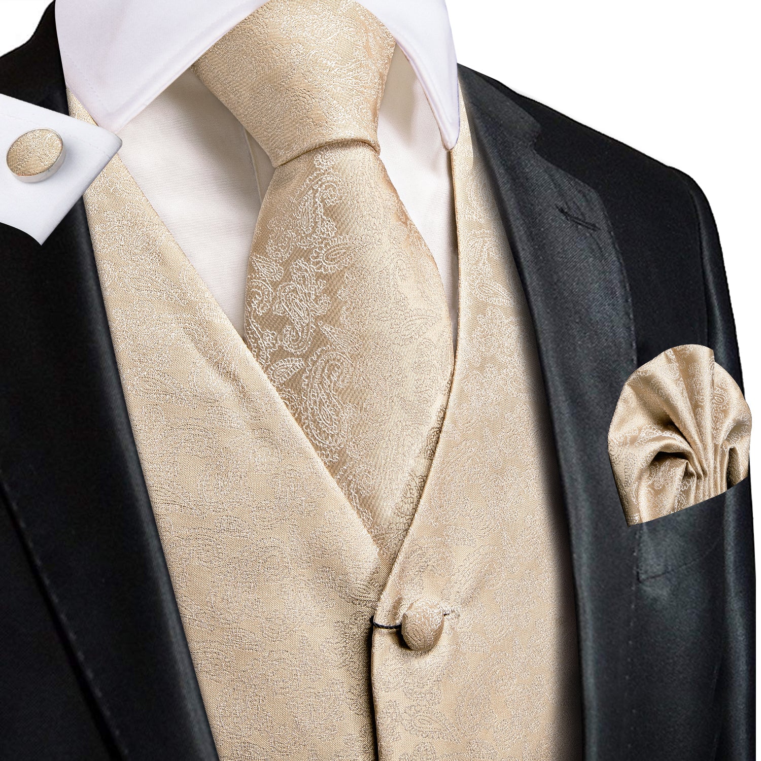 champagne dress with grey suit Help! We aren't sure which suit color looks best against my champagne dress. Here are three options so far. Open to any advice! : r/Weddingsunder10k