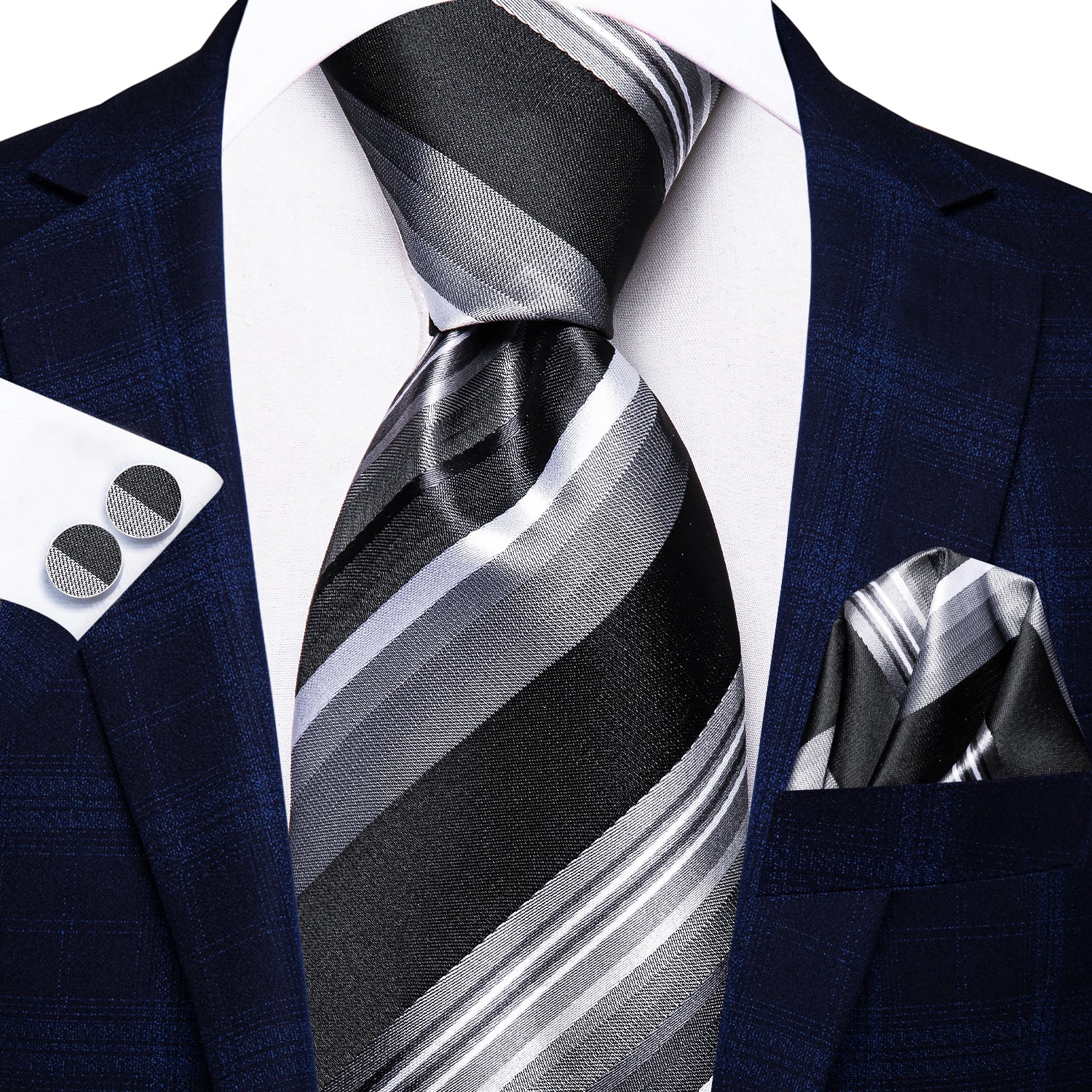 MEN TIE & POCKET SET - TP6931