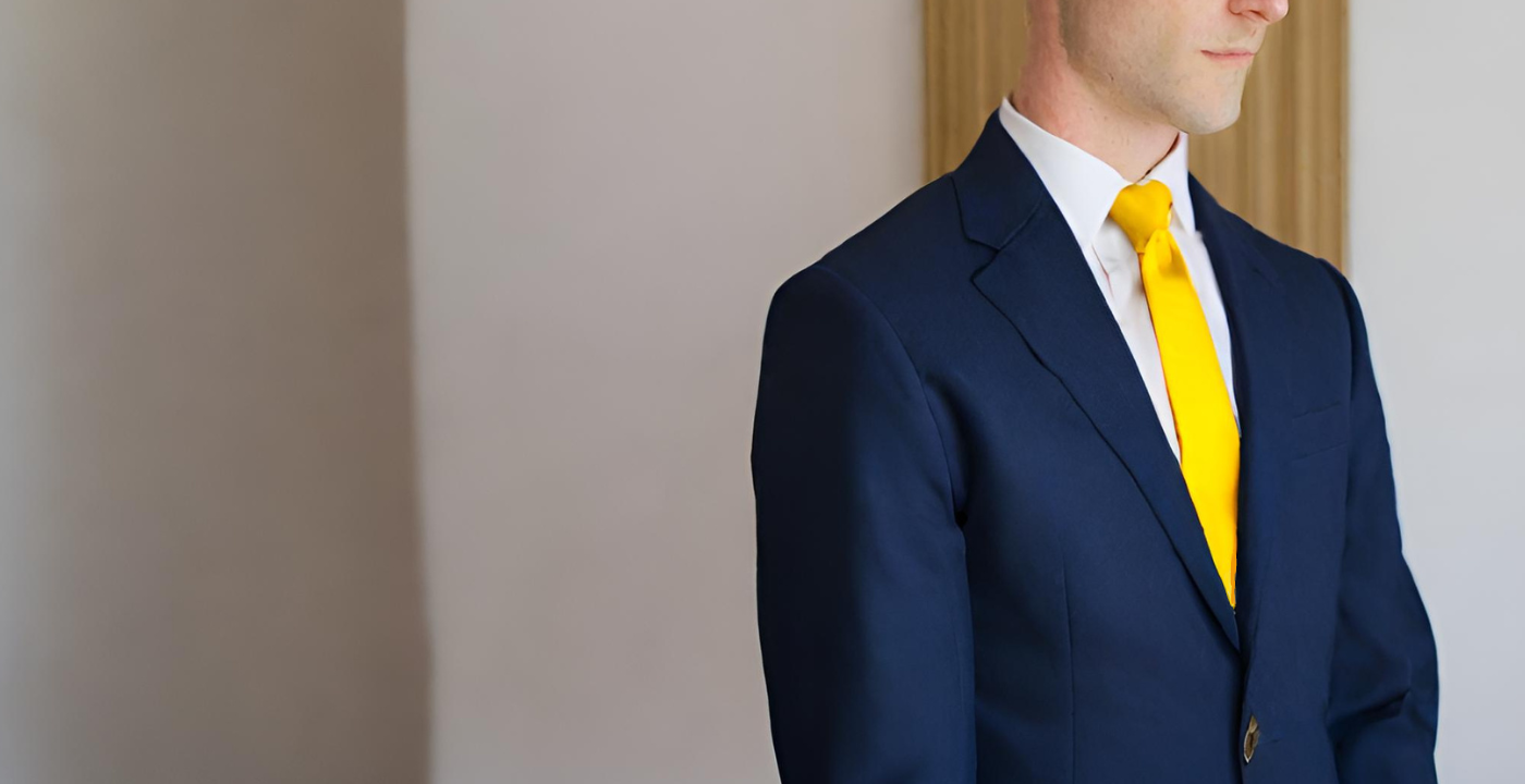 The Psychology of Yellow: Harnessing the Power of Color in Your Tie Choice