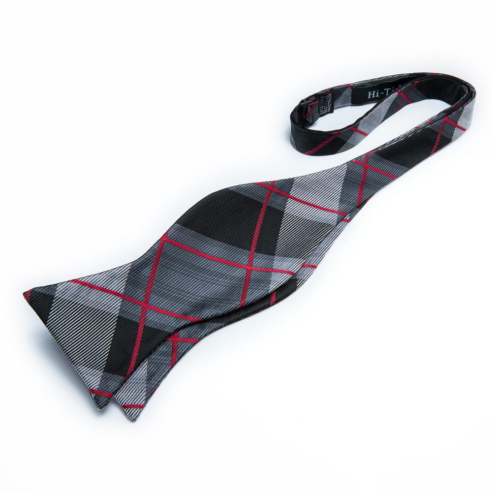 Self-tied Bow Tie Set