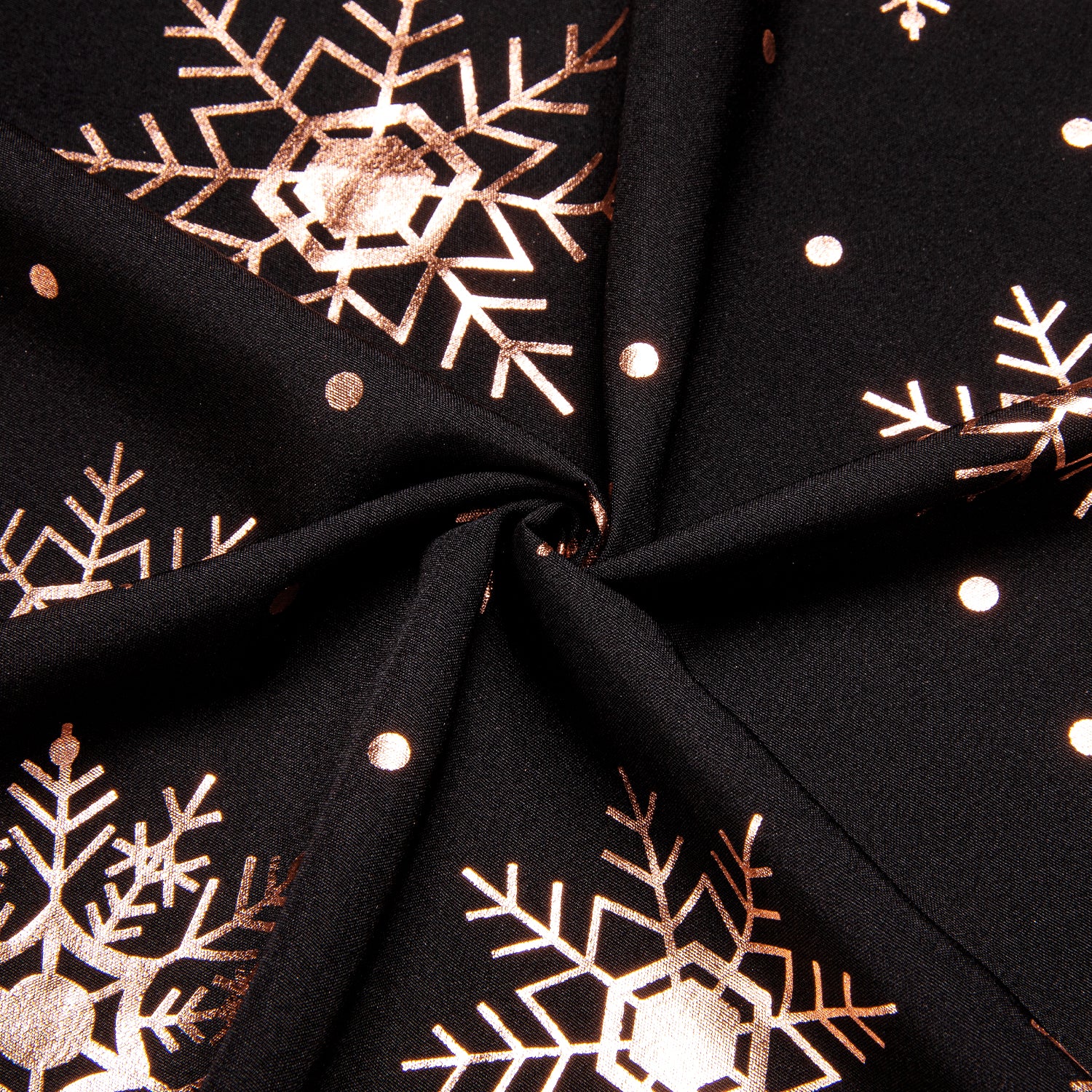 Light Salmon Snowflake Men Long Sleeve Shirt Christmas