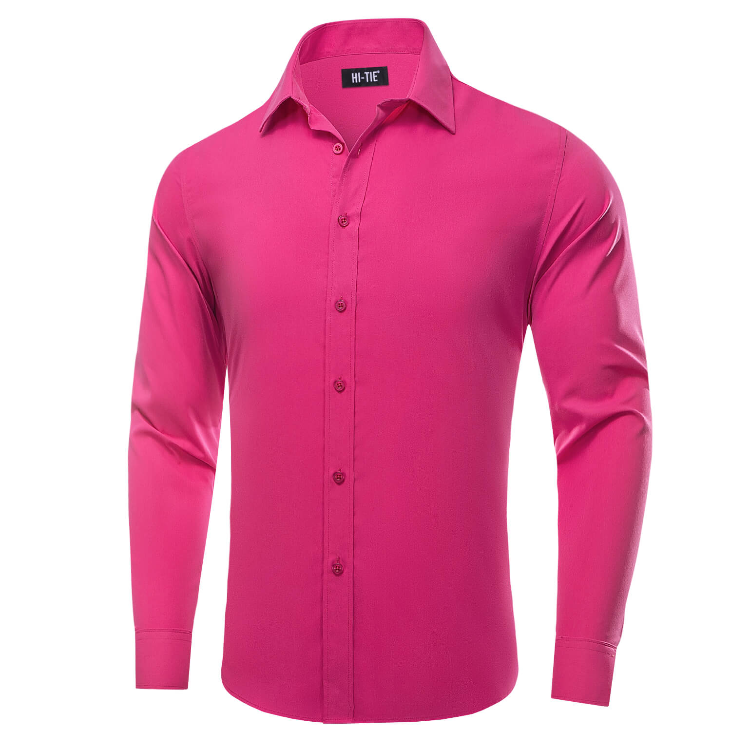 pink dress shirt walmart Mens Casual Button Down Shirts in Mens Shirts | Pink