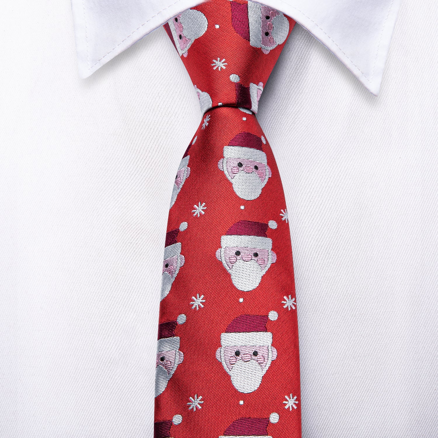 Red Christmas Santa Children's Tie Pocket Square