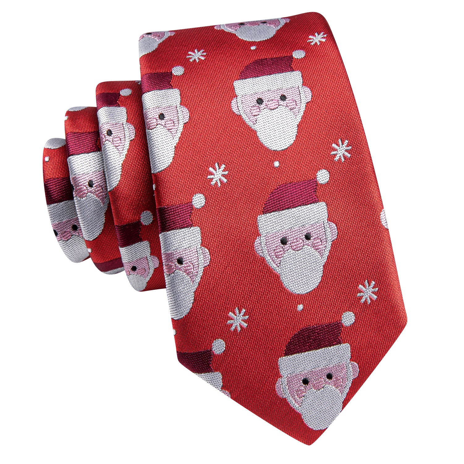Red Christmas Santa Children's Tie Pocket Square