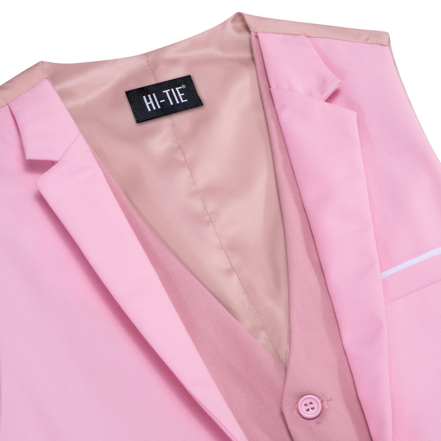 Suit Vest Layered Waistcoat Pink LightCoral Vests for Wedding