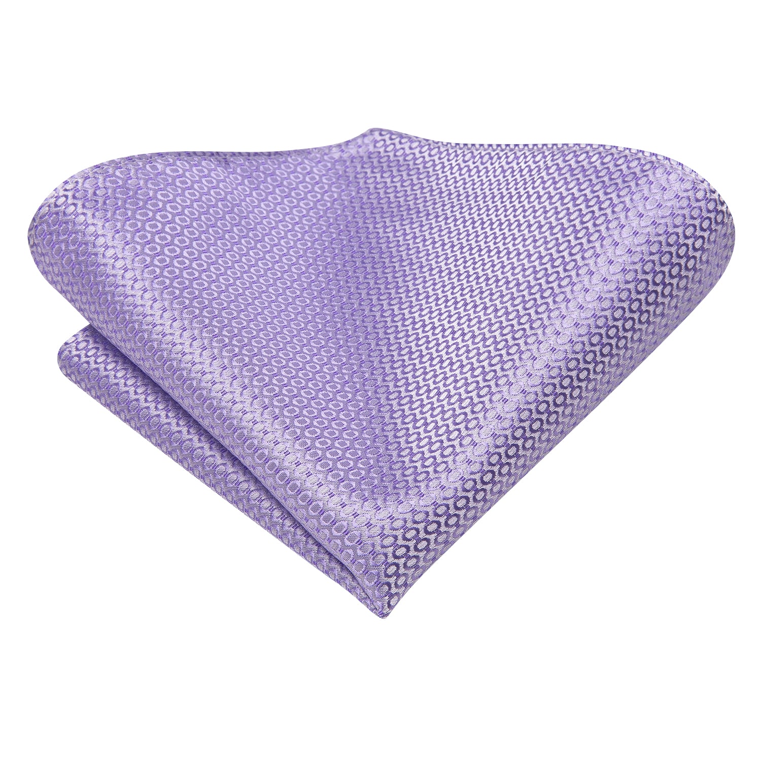 Hi-Tie Taro Purple Novelty Men's Tie Pocket Square Cufflinks Set
