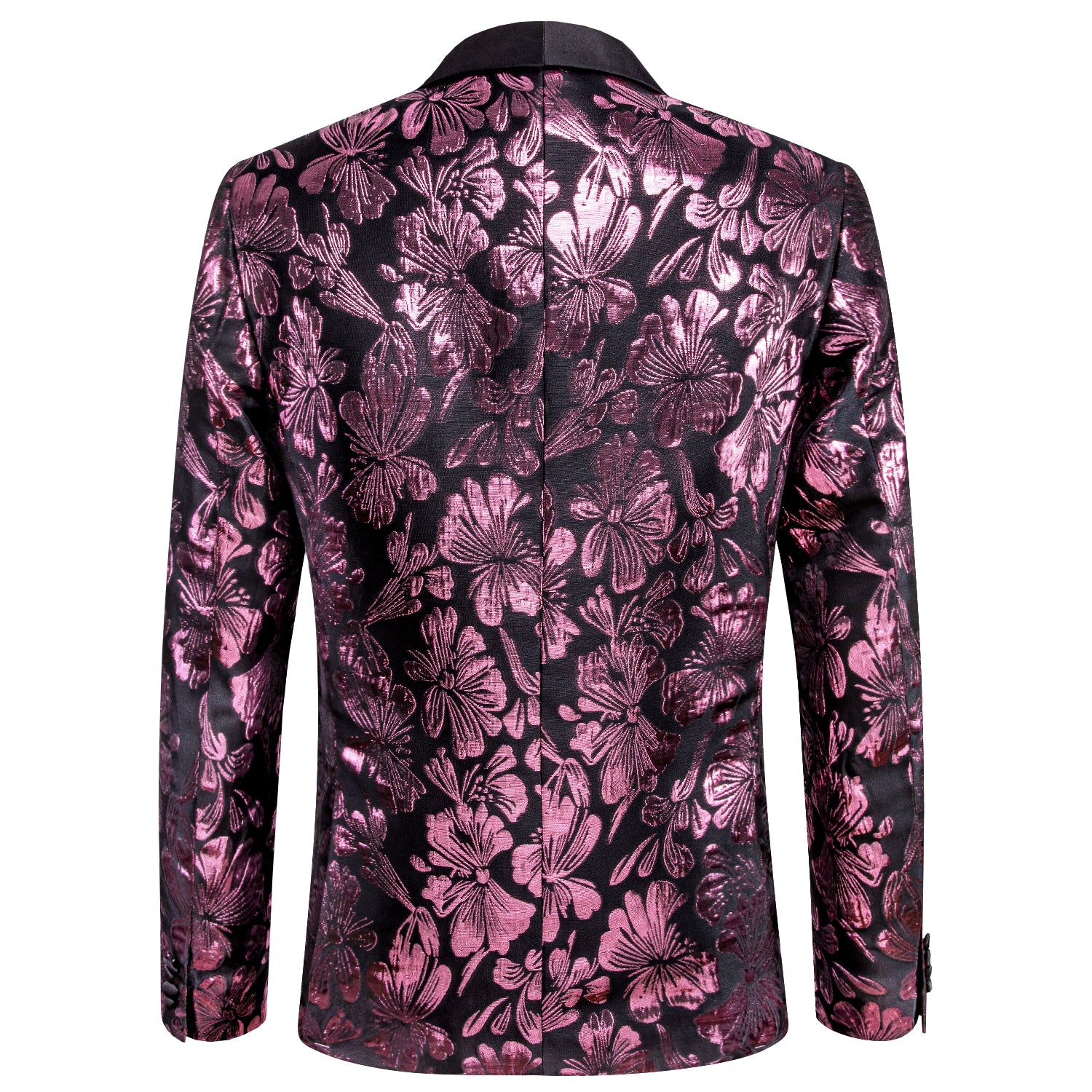 New Luxury Pink Floral Men's Suit Set