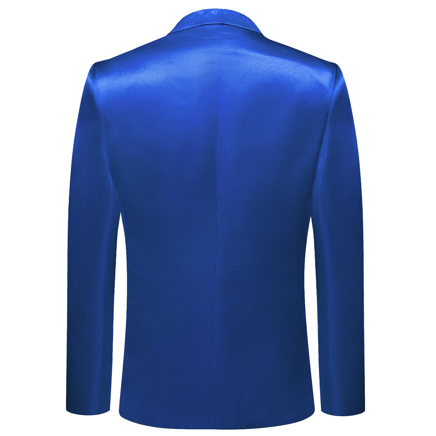 Hi-Tie Blazer Medium Blue Party Solid Top Men Suit