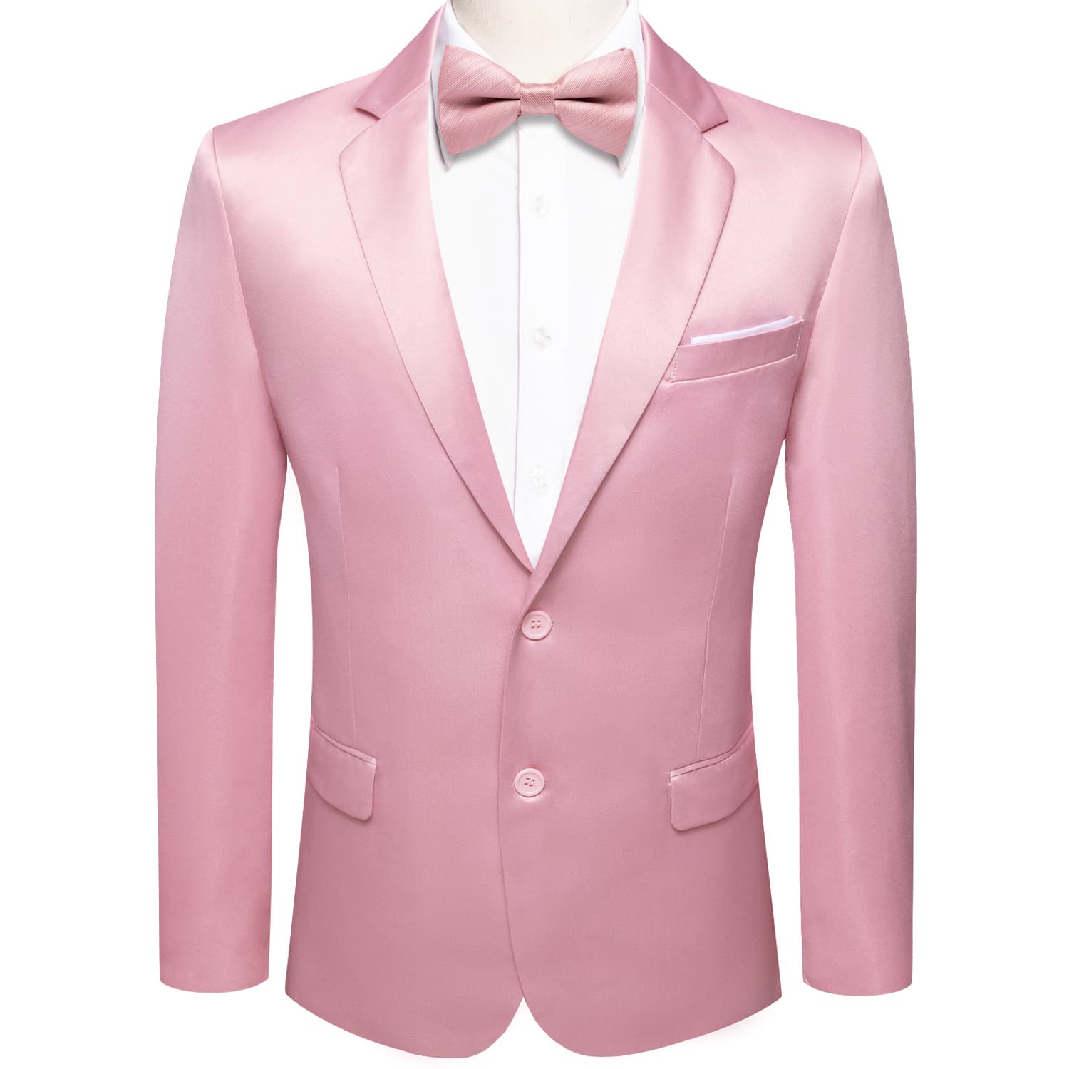  Blazer Pink Men's Wedding Business Solid Top Men Suit