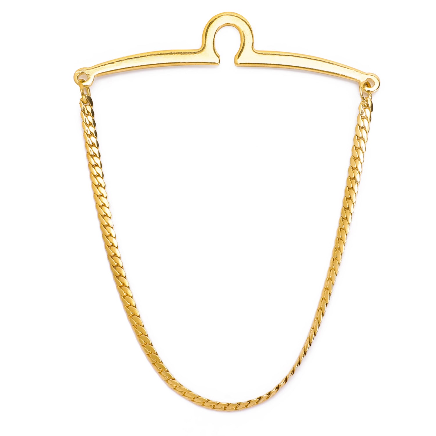 Pop Red Houndstooth Tie Pocket Square Cufflinks Set With Golden Chain