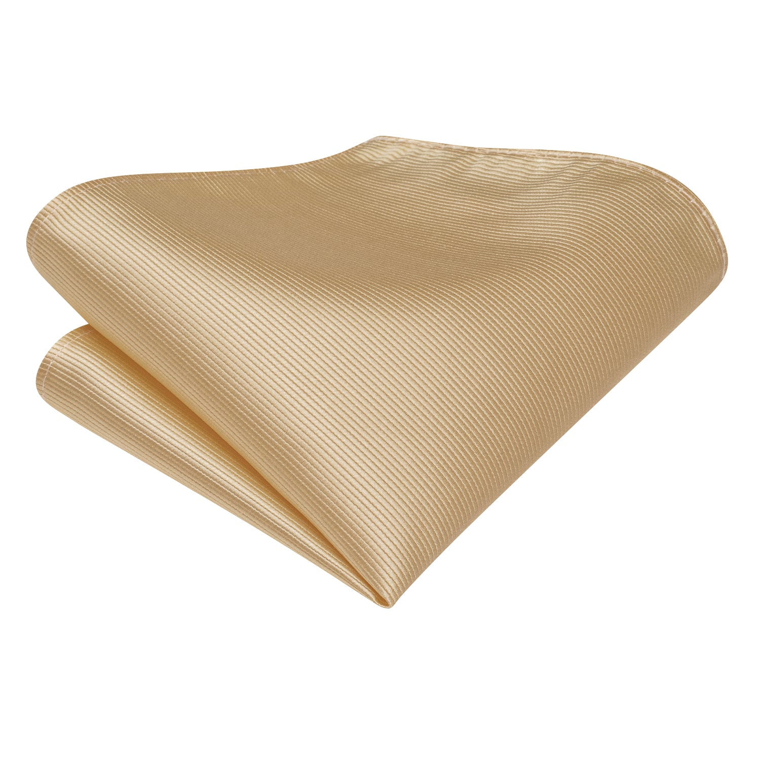 Beige Necktie Taupe Brown Solid Tie Pocket Square Cufflinks Set