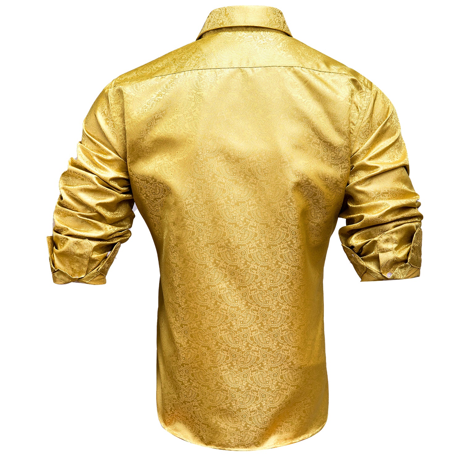 Yellow Golden Paisley Shirt