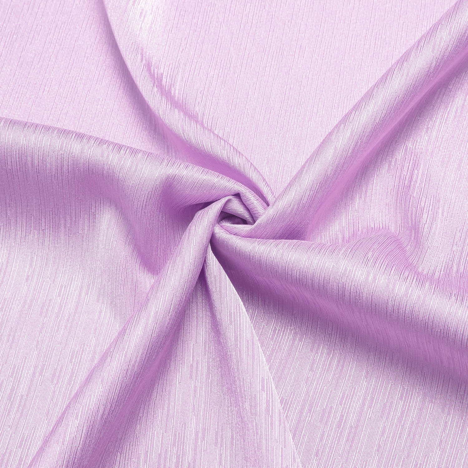 Lilac Purple Solid Silk Men's Long Sleeve Dress Shirt